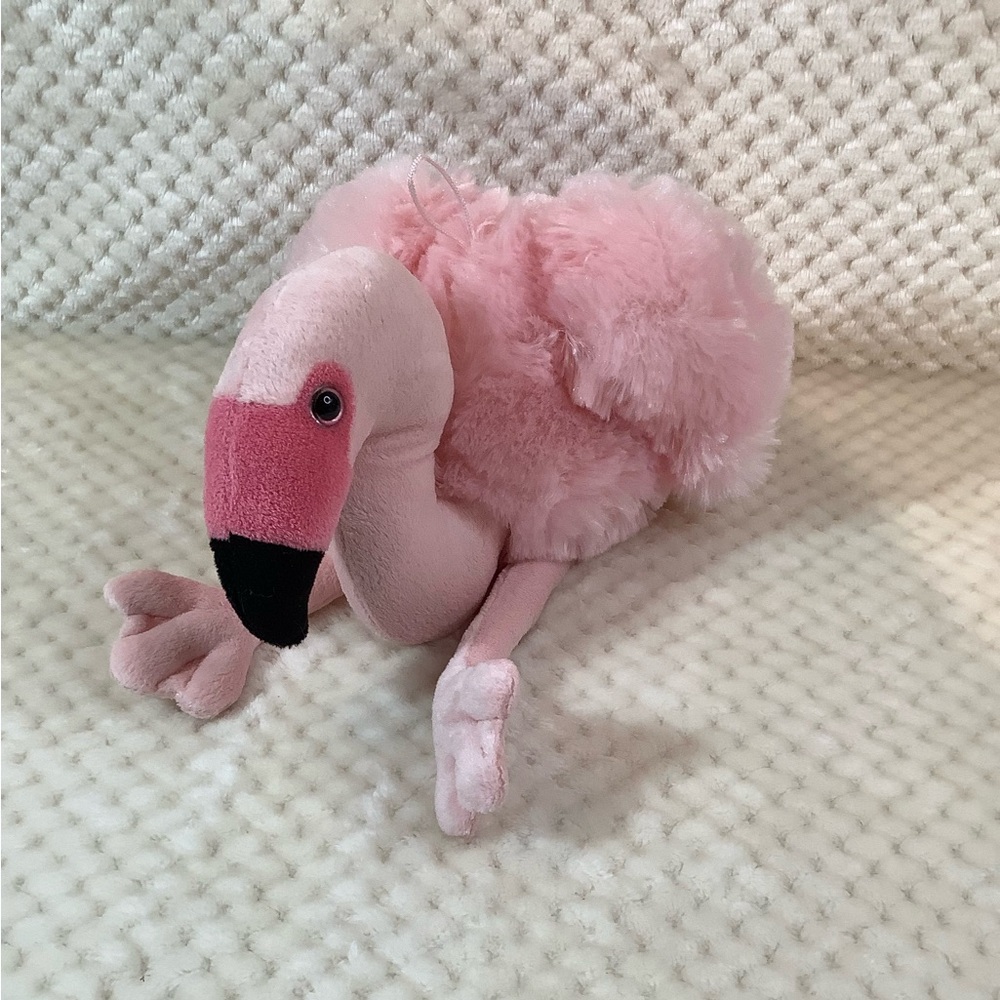 Adventure Planet Pink Flamingo Plush 12in Soft Stuffed Animal